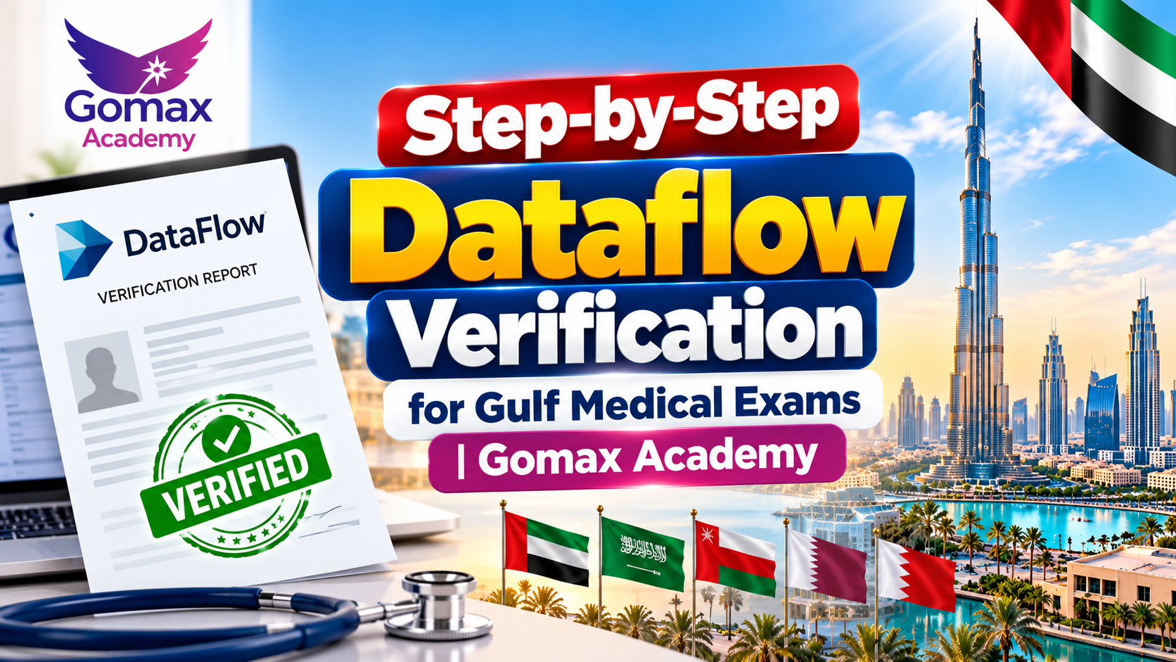 Step-by-Step Dataflow Verification for Gulf Medical Exams | Gomax Academy